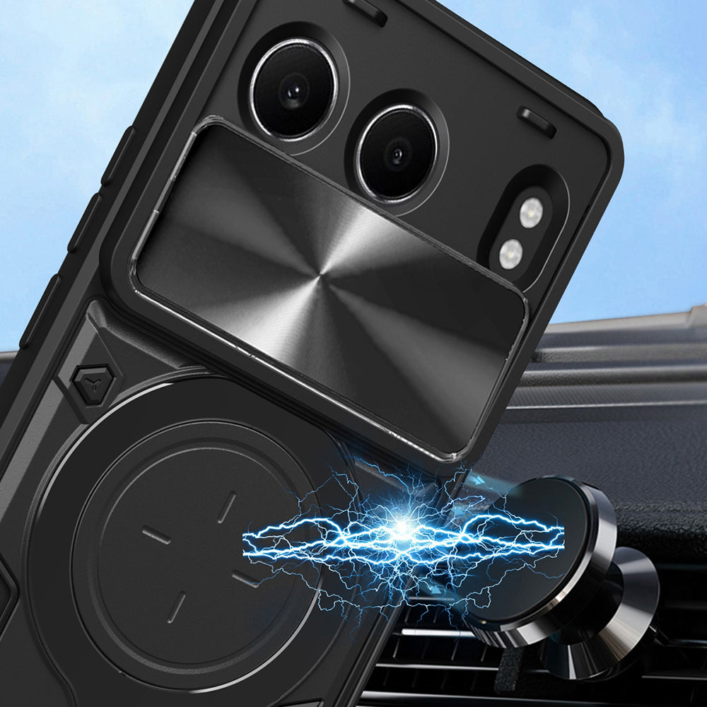 Tok OnePlus Nord 4-hez, Techsuit, CamGuard Pro, Fekete