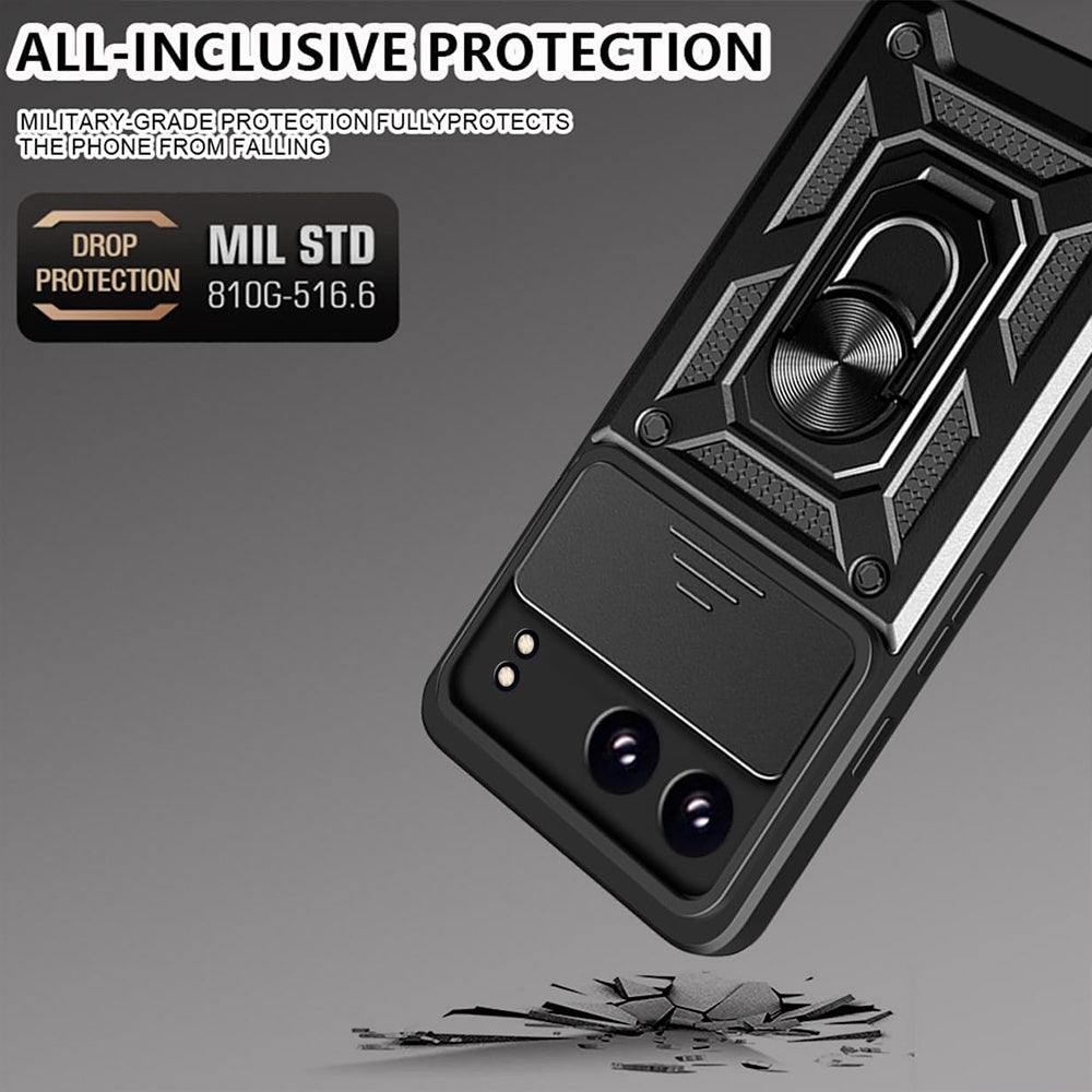 Tok OnePlus Nord 4-hez, Techsuit, CamShield, Fekete