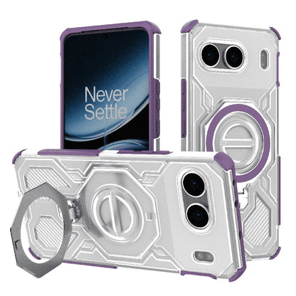 Tok OnePlus Nord 4-hez, Techsuit, Carbon Shield Pro, Lila