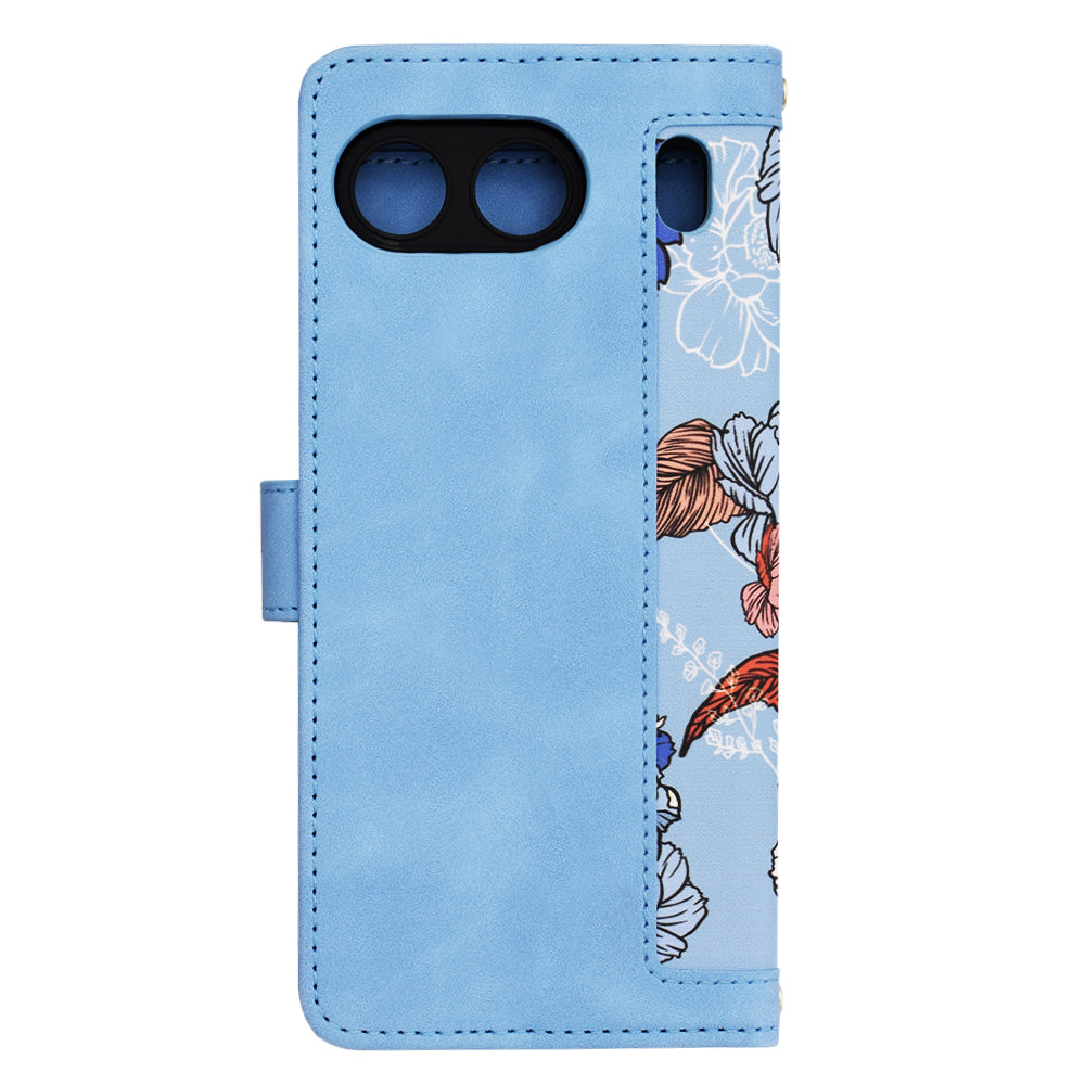 Tok OnePlus Nord 4-hez, Techsuit, FlipCraft, Kék