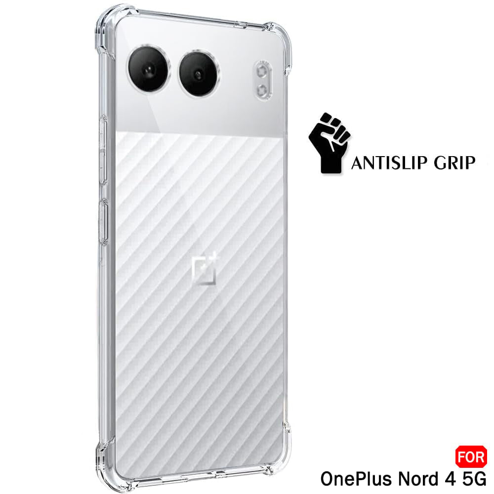 Tok OnePlus Nord 4-hez, Techsuit, Ütésálló Átlátszó, Átlátszó