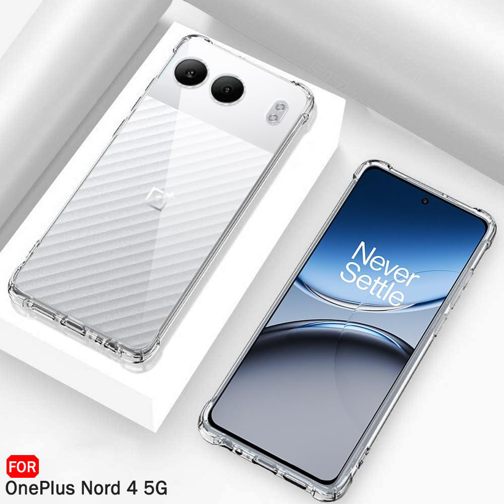 Tok OnePlus Nord 4-hez, Techsuit, Ütésálló Átlátszó, Átlátszó