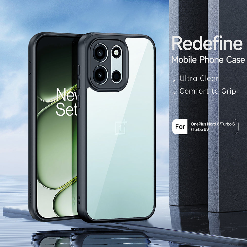 Tok OnePlus Nord 6-hoz, DUX DUCIS, Aimo, Fekete