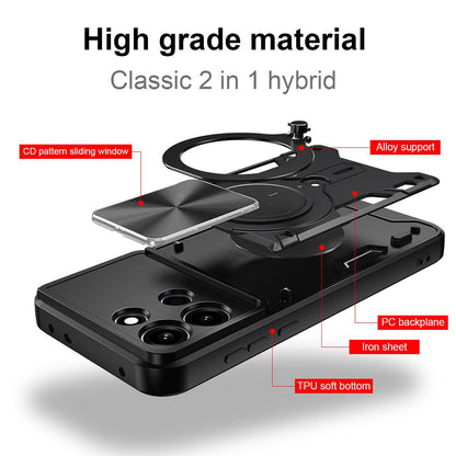 Tok OnePlus Nord 6-hoz, Techsuit, CamGuard Pro, Fekete