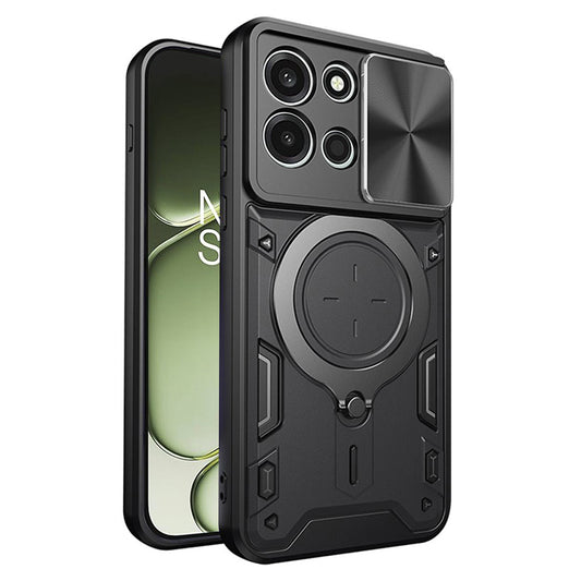 Tok OnePlus Nord 6-hoz, Techsuit, CamGuard Pro, Fekete