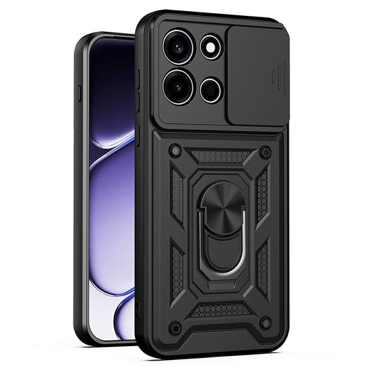 Tok OnePlus Nord 6-hoz, Techsuit, CamShield, Fekete