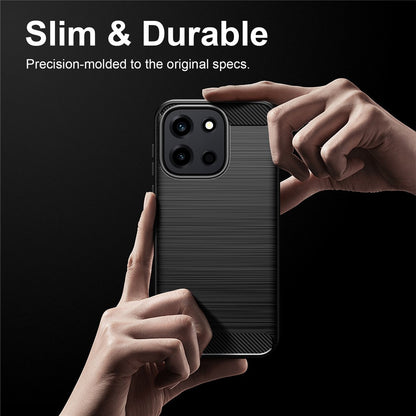 Tok OnePlus Nord 6-hoz, Techsuit, Karbon, Kék