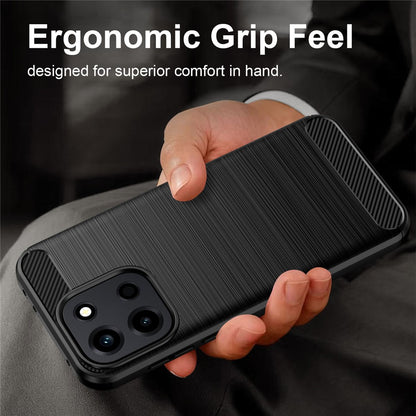 Tok OnePlus Nord 6-hoz, Techsuit, Karbon, Kék