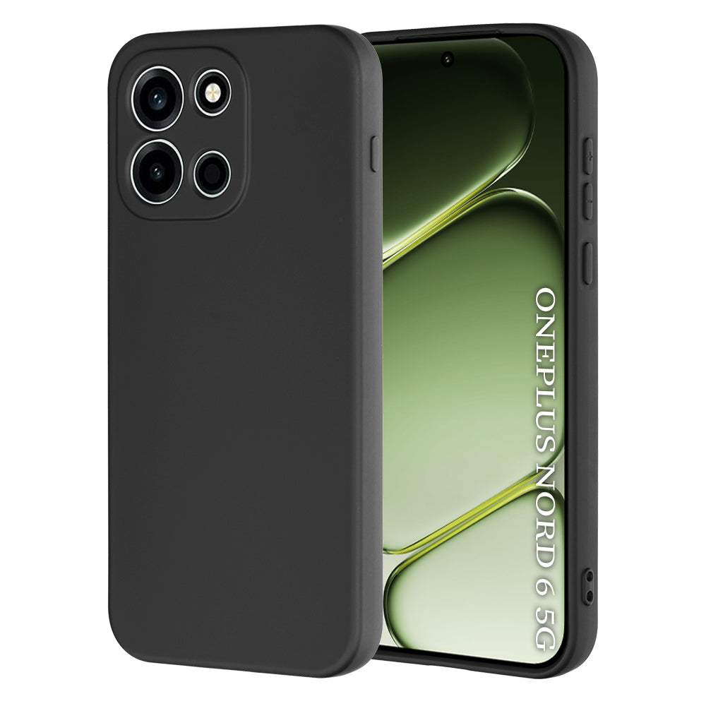 Tok OnePlus Nord 6-hoz, Techsuit, SoftFlex, Fekete