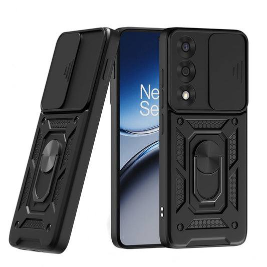 Tok OnePlus Nord 5-hez, Techsuit, CamShield, Fekete