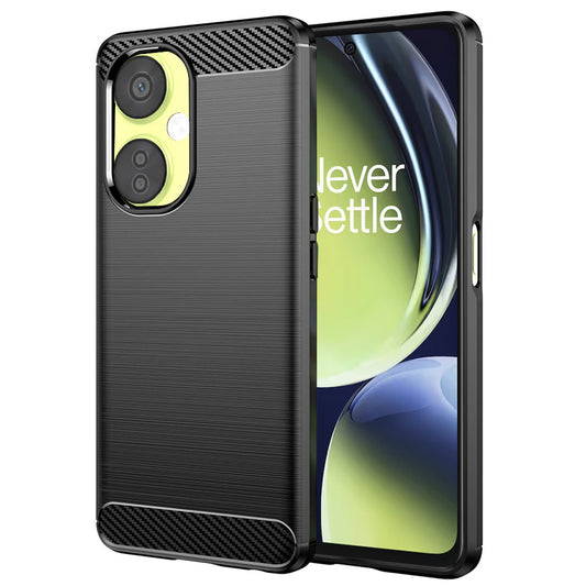Tok OnePlus Nord CE 3 Lite-hez, Techsuit, karbon, fekete