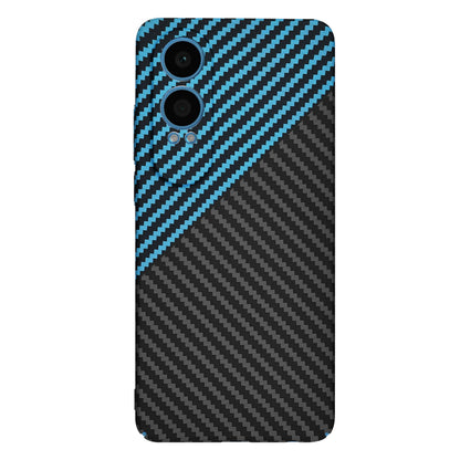 Tok a OnePlus Nord CE4 Lite készülékhez, Techsuit, Carbonite FiberShell, Fekete Kék