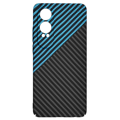 Tok a OnePlus Nord CE4 Lite készülékhez, Techsuit, Carbonite FiberShell, Fekete Kék