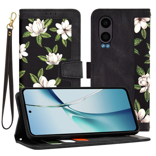 Tok OnePlus Nord CE4 Lite-hez, Techsuit, FlipCraft, Fekete