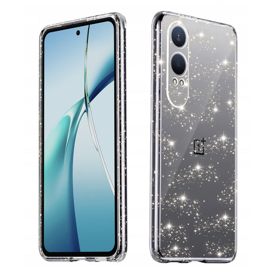 Tok a OnePlus Nord CE4 Lite készülékhez, Techsuit, SparkleSkin, Átlátszó