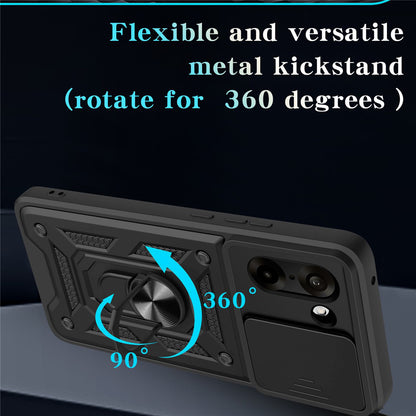 Case for OnePlus Nord CE5, Techsuit, CamShield, Black