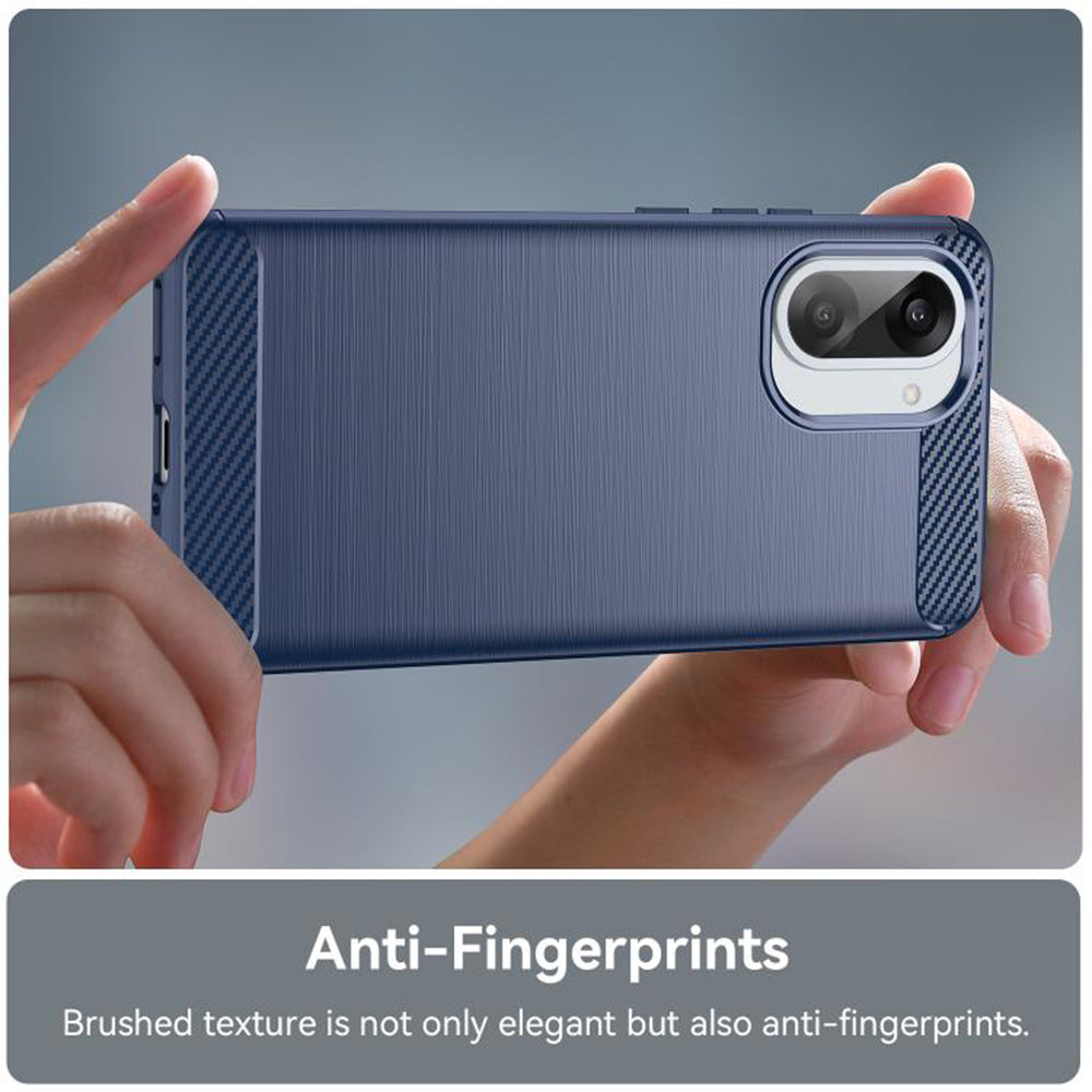 Tok a OnePlus Nord CE5-höz, Techsuit, Szénszálas, Kék