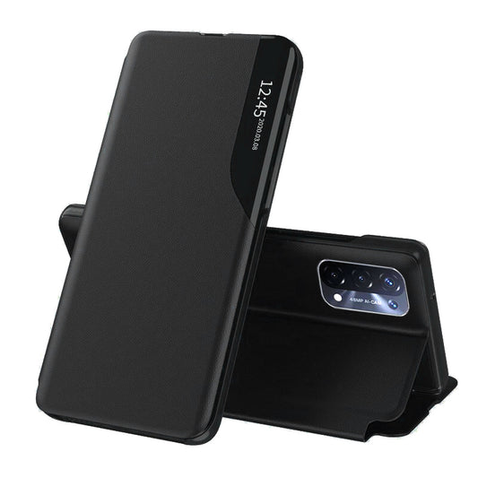 Tok OnePlus Nord N200 5G / Oppo A74 5G / A54 5G készülékhez, Techsuit, eFold, Fekete