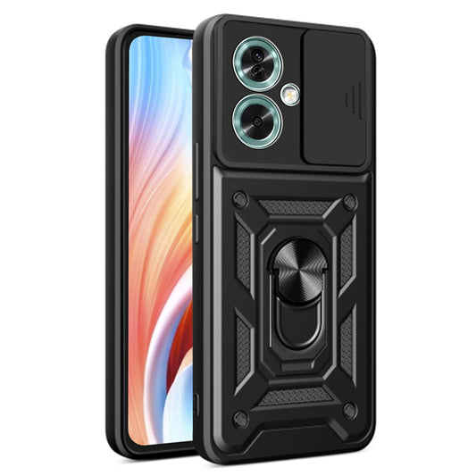 Tok OnePlus Nord N30 SE / Oppo A79 készülékhez, Techsuit, CamShield, Fekete