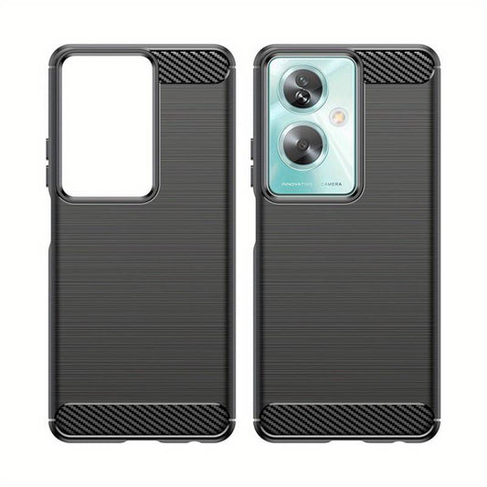 Tok OnePlus Nord N30 SE / Oppo A79 készülékhez, Techsuit, karbon, fekete