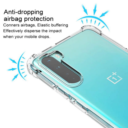 Tok OnePlus Nord-hoz, Techsuit, Ütésálló Átlátszó, Átlátszó