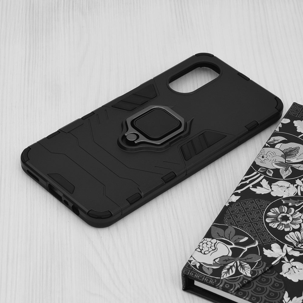 Tok Oppo A17-hez, Techsuit, Shield, Fekete