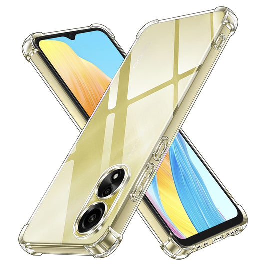 Tok Oppo A18 / A38-hoz, Techsuit, Ütésálló Átlátszó, Átlátszó