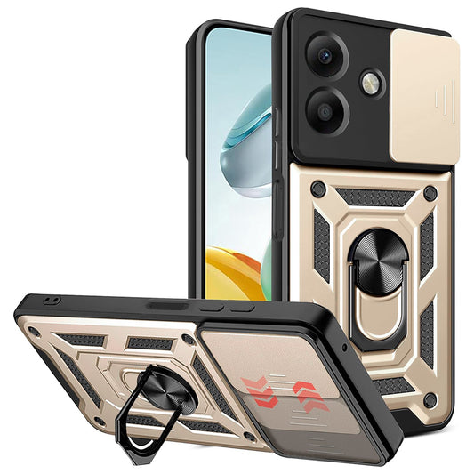 Tok Oppo A3 4G / A3 5G-hez, Techsuit, CamShield, Arany