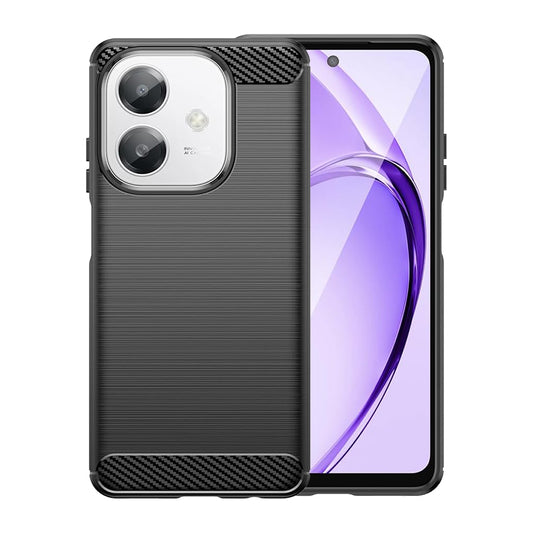 Tok Oppo A3 4G / A3-hoz, Techsuit, karbon, fekete
