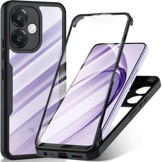 Tok Oppo A3 4G / A3-hoz, Techsuit, ColorVerse 360, Fekete