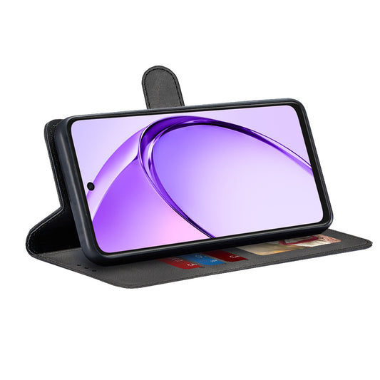 Tok Oppo A3 4G / A3-hoz, Techsuit, Diary Book, Fekete