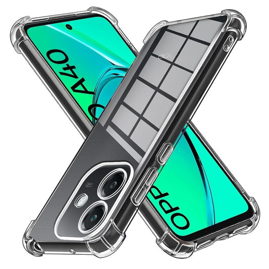 Tok Oppo A3 4G-hez, Techsuit, Ütésálló Átlátszó, Átlátszó