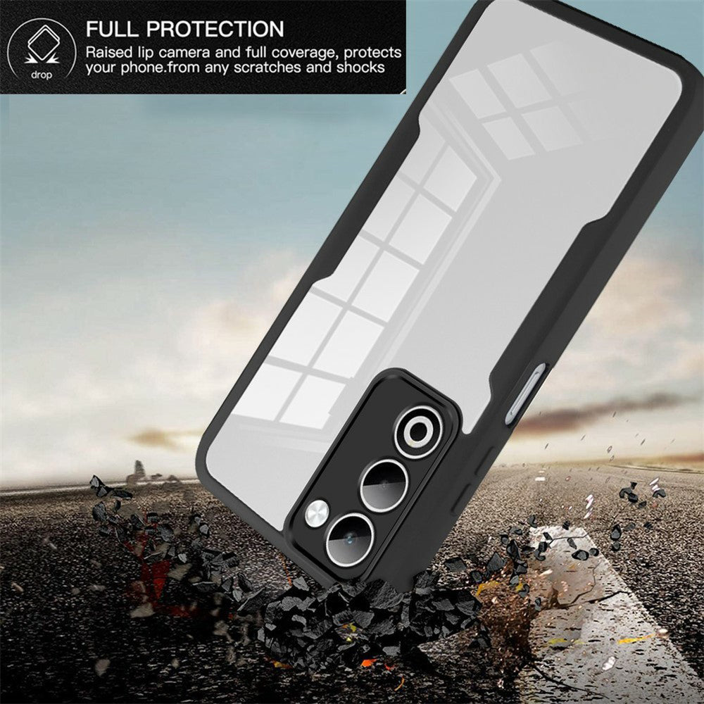 Tok a Oppo A5 4G / A5 5G készülékhez, Techsuit, ColorVerse 360, Lila