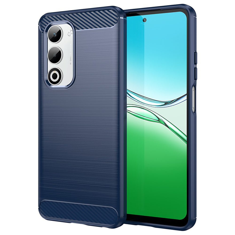 Tok Oppo A5 4G-hez, Techsuit, karbon, kék