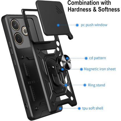Case for Oppo A5 Pro 4G / A5 Pro, Techsuit, CamShield, Black