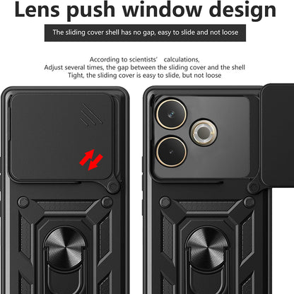 Case for Oppo A5 Pro 4G / A5 Pro, Techsuit, CamShield, Black