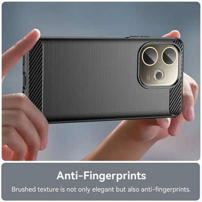 Tok Oppo A5 Pro 4G / A5 Pro, Techsuit, karbon, fekete
