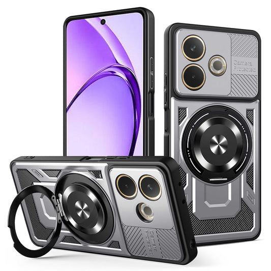 Tok Oppo A5 Pro 4G / A5 Pro készülékhez, Techsuit, RuggedCam, Szürke