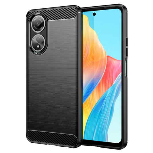 Tok Oppo A58 4G-hez, Techsuit, karbon, fekete