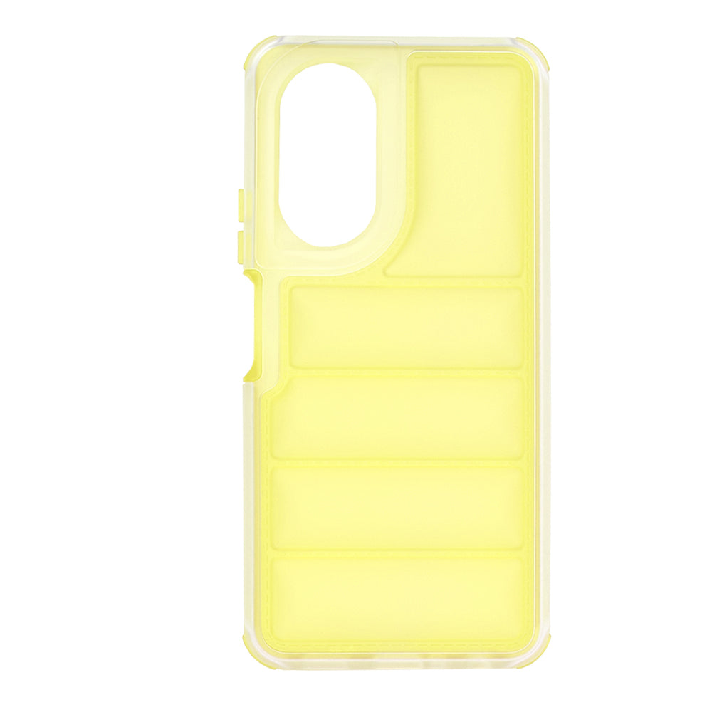 Tok Oppo A58 4G-hez, Techsuit, Wave Shield, Sárga