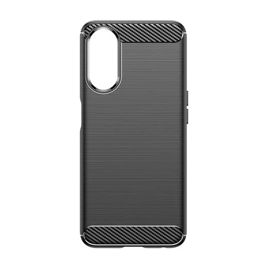 Tok Oppo A58 5G / A78 5G-hez, Techsuit, karbon, fekete