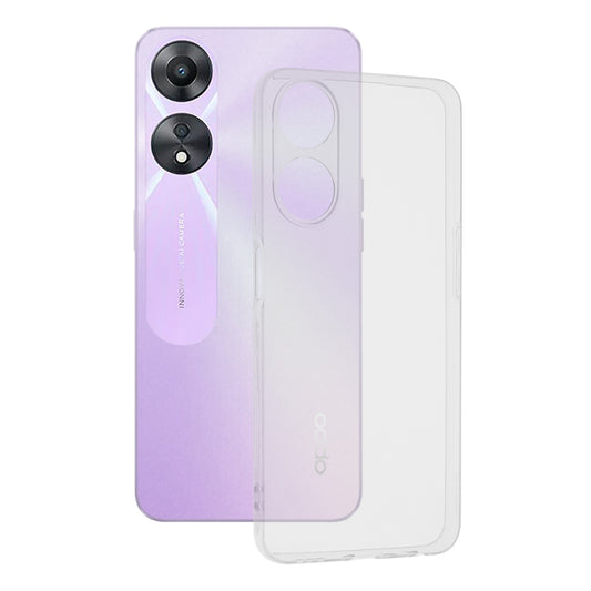 Tok Oppo A58 5G / A78 5G-hez, Techsuit, Átlátszó, Tiszta