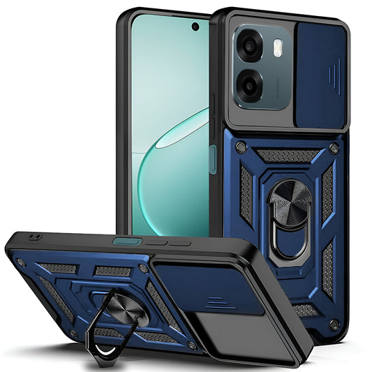 Tok a Oppo A6 4G-hez, Techsuit, CamShield, Kék