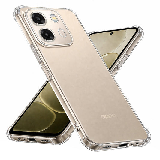 Tok a Oppo A6 4G-hez, Techsuit, Ütésálló Átlátszó, Átlátszó