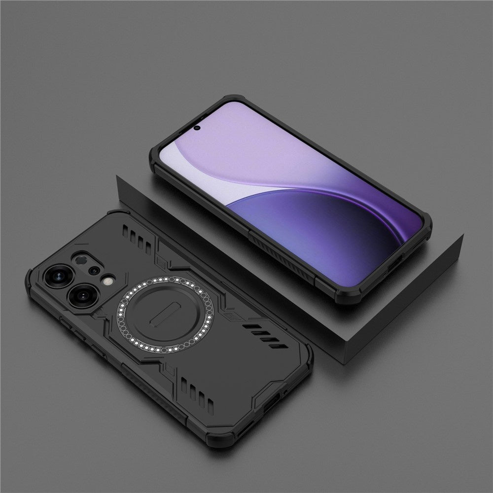 MagSafe tok Oppo A6 Pro 5G / A6 Pro 4G készülékhez, Techsuit, ArmorMag, Fekete