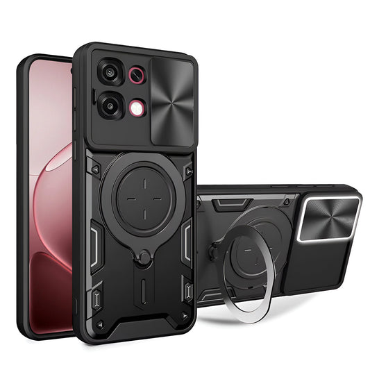 Case for Oppo A6 Pro 5G / A6 Pro 4G, Techsuit, CamGuard Pro, Black