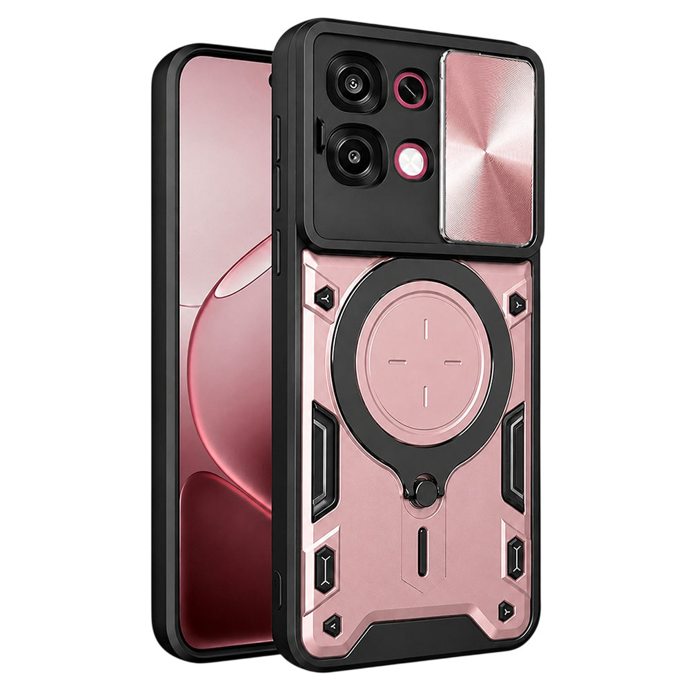 Tok Oppo A6 Pro 5G / A6 Pro 4G-hez, Techsuit, CamGuard Pro, Rózsaarany