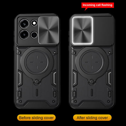 Tok Oppo A6 Pro 5G / A6 Pro 4G-hez, Techsuit, CamGuard Pro, Rózsaarany