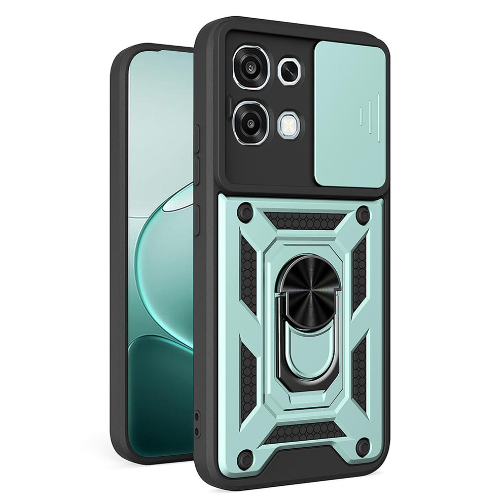 Tok Oppo A6 Pro 5G / A6 Pro 4G-hez, Techsuit, CamShield, Zöld