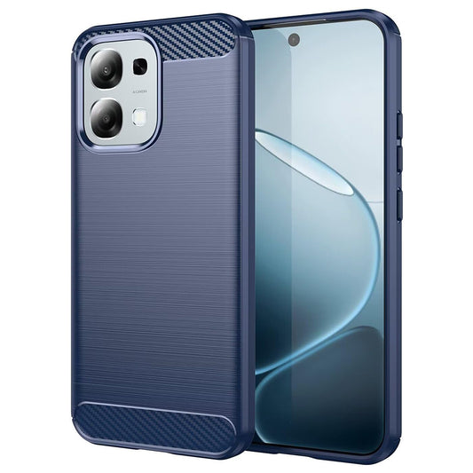 Tok Oppo A6 Pro 5G / A6 Pro 4G-hez, Techsuit, karbon, kék